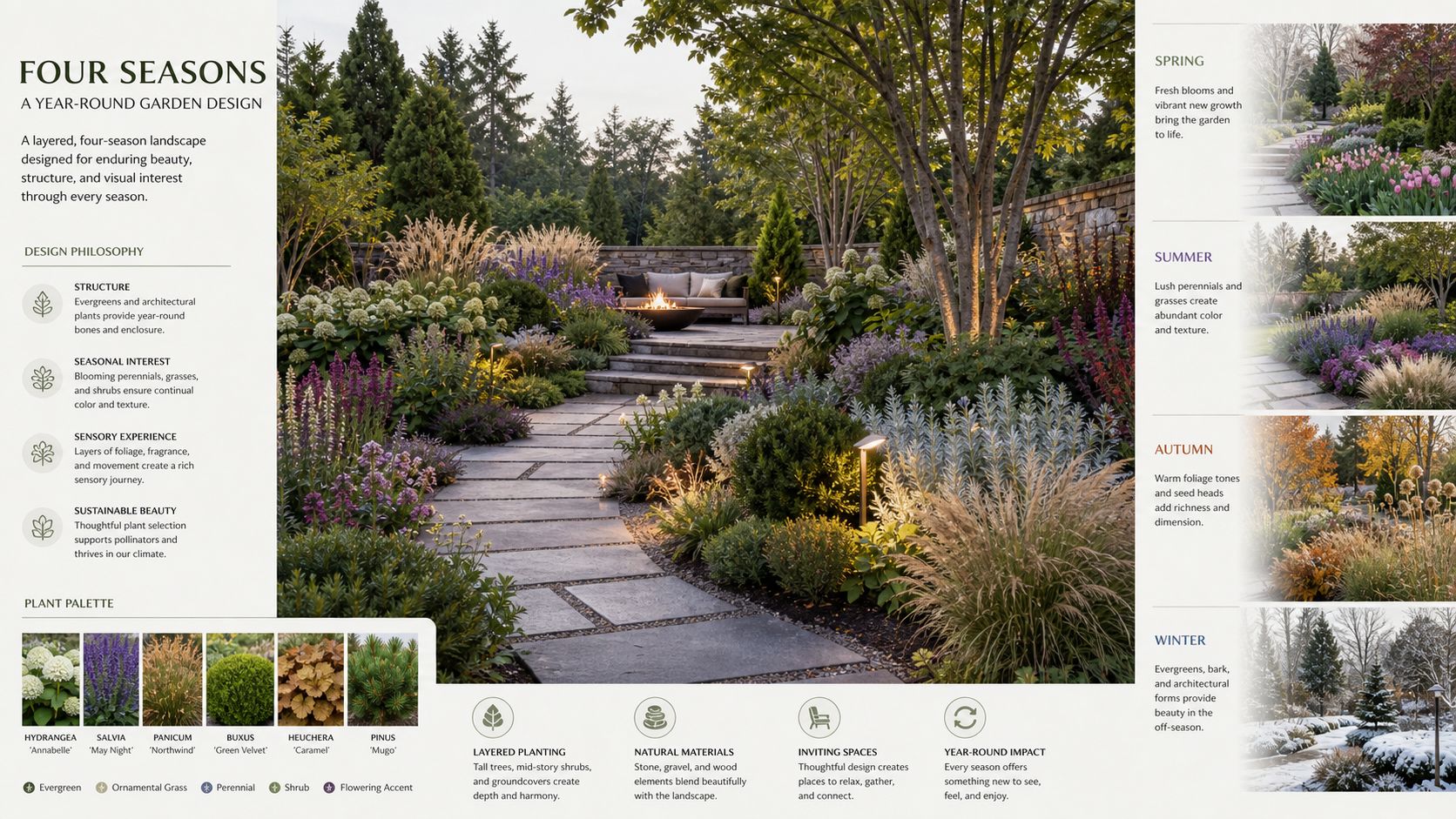 Designing for Year-Round Visual Impact