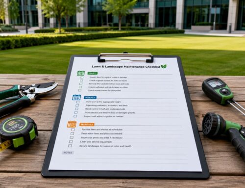 Commercial Landscape Maintenance Checklist: 10 Key Tasks
